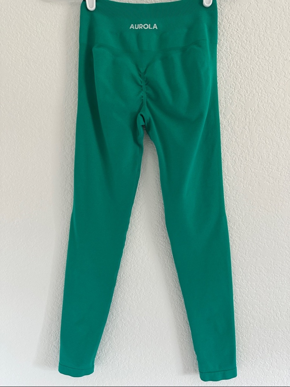 Women’s High-Waist Booty Scrunch  Leggings - Teal - Size XS